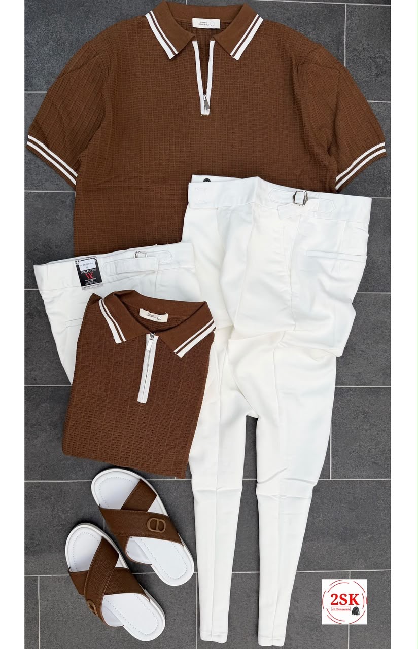 Complet et chaussures pour hommes