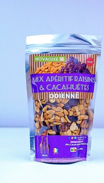Mixte apéritif raisins & cacahuètes 180g
