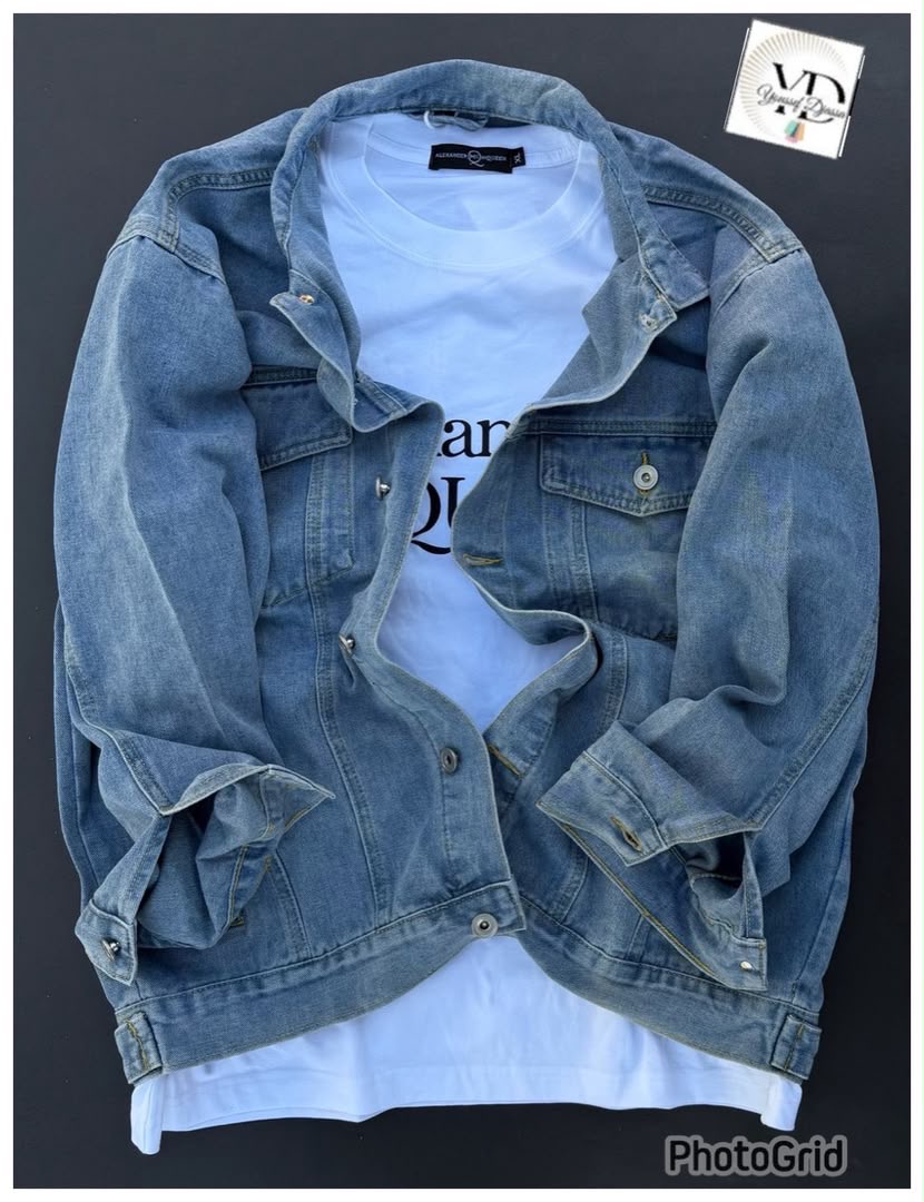 Veste en Jean & T-Shirt