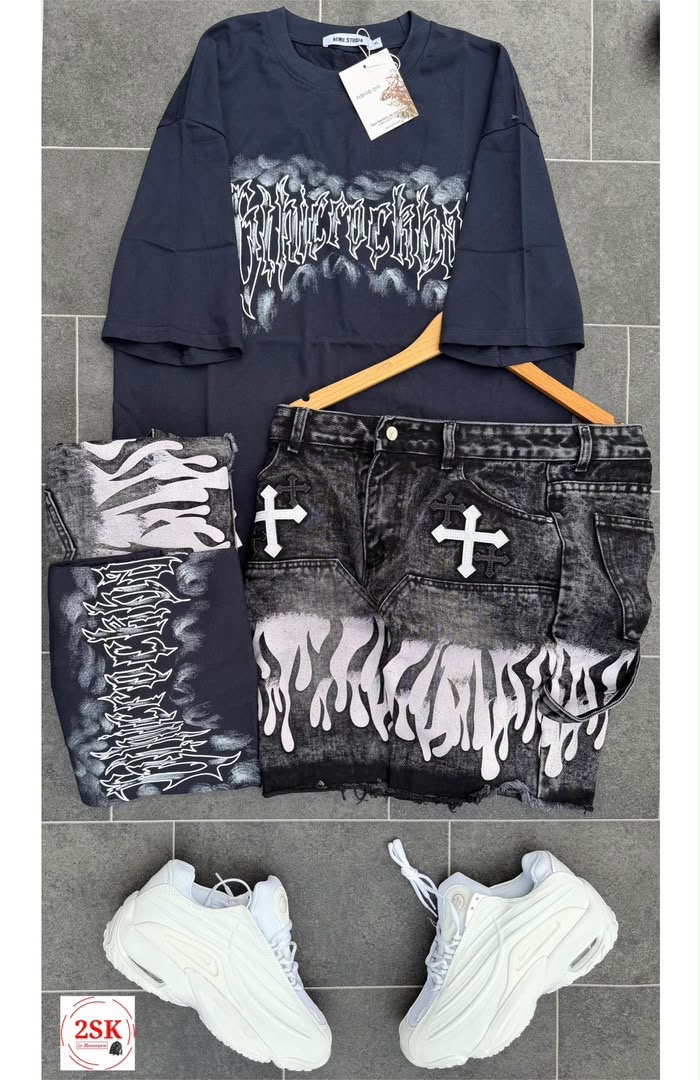 Ensemble  culotte et chaussures pour hommes